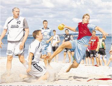 DHK-Spieler Ole Zakrzewski ist Beachhandball-Pokalsieger